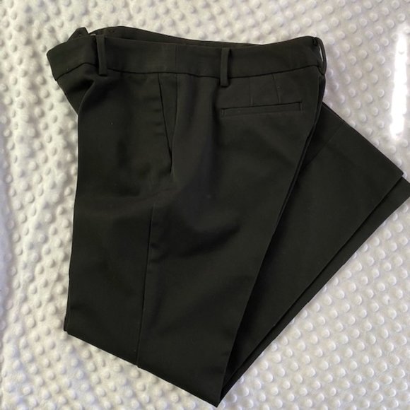 Talbots 8P Lined Black Barely Boot Pants - Picture 1 of 6
